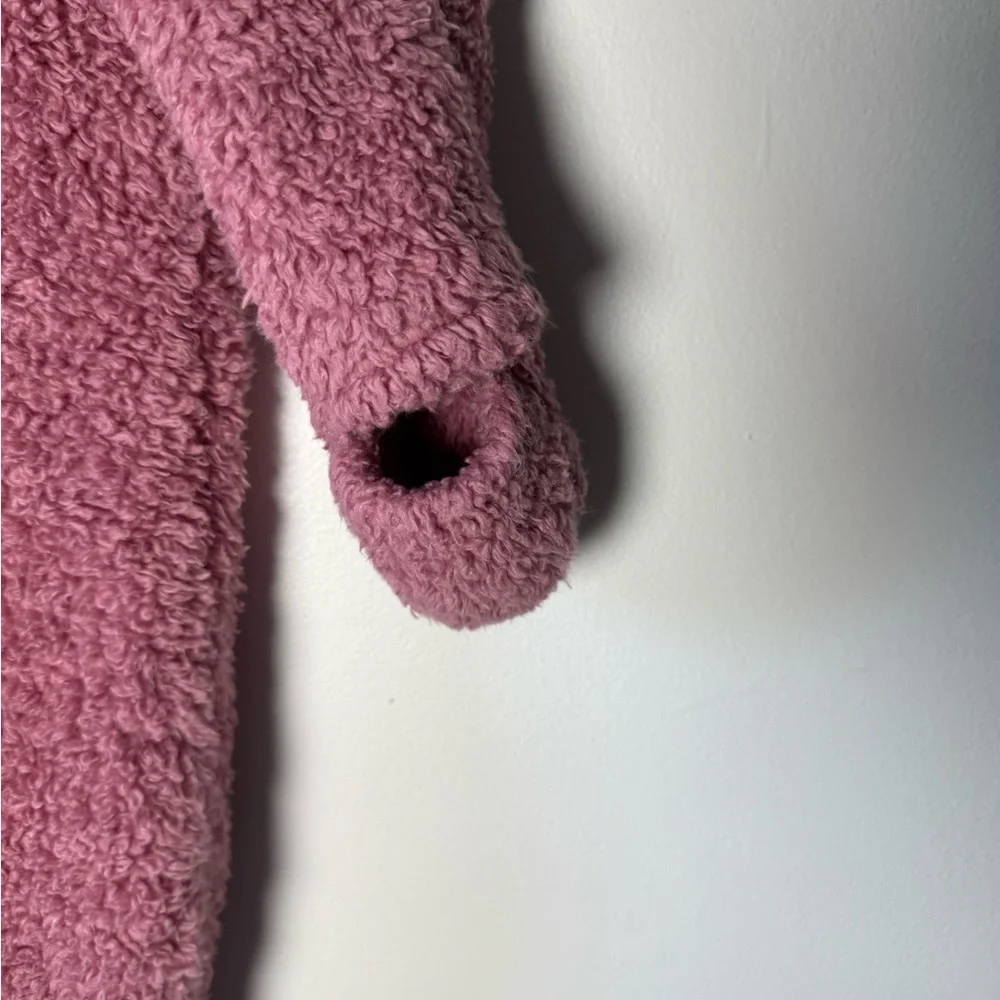 Wippette Pink Fuzzy Kids Bunting‎ 6-12 months